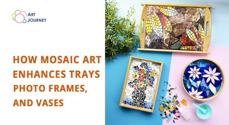 How Mosaic Art Enhances Trays, Photo Frames, and Vases