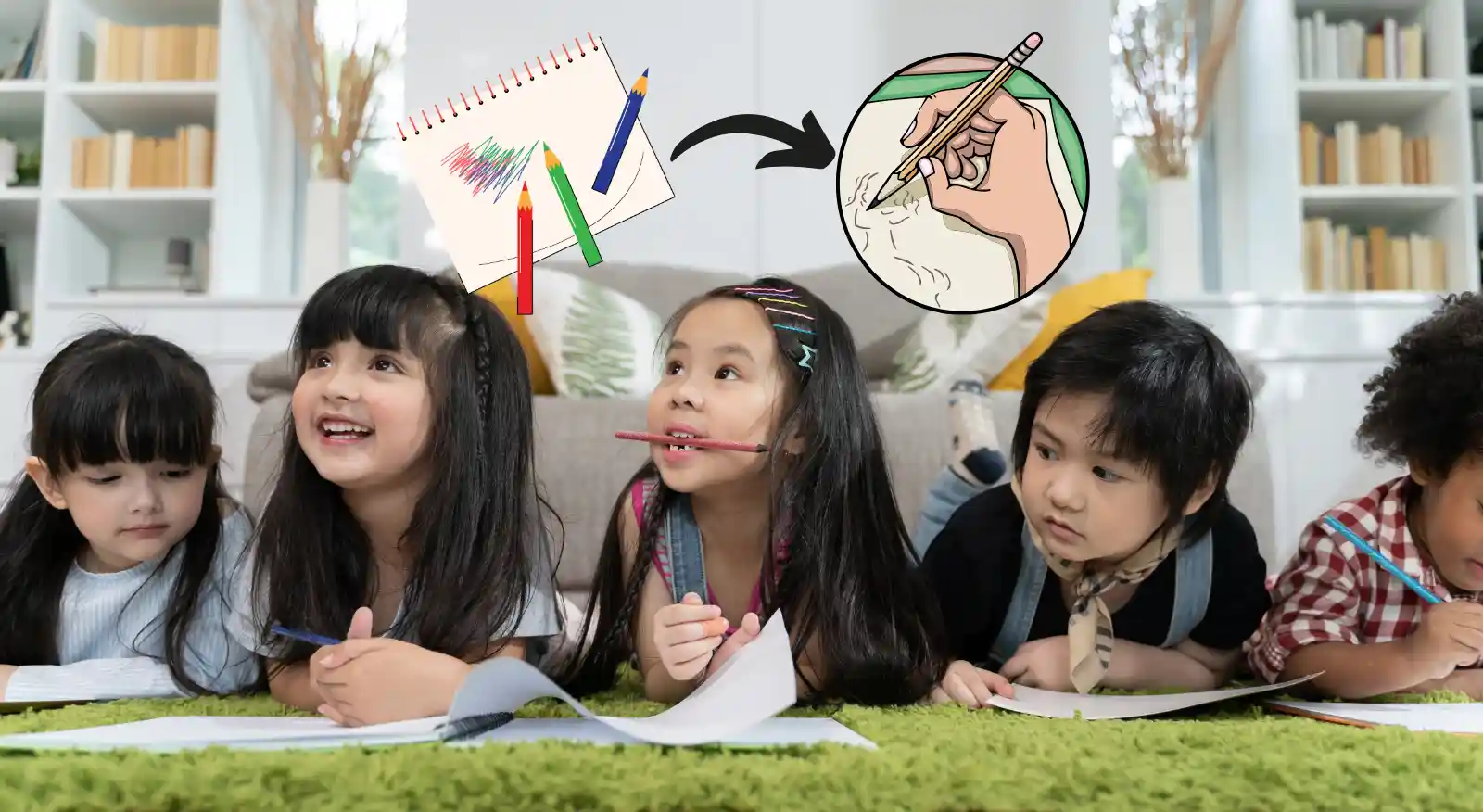 Easy Kids Drawing Step-by-Step Fun and Simple Ideas for Young Artists