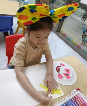 Children's Smiling Faces at Circus Art Workshop in Singapore