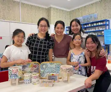 Creative Birthday Party Art Workshop in singapore