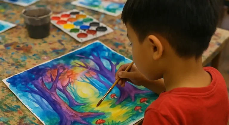 Exploring Different Art Styles in Kids Classes