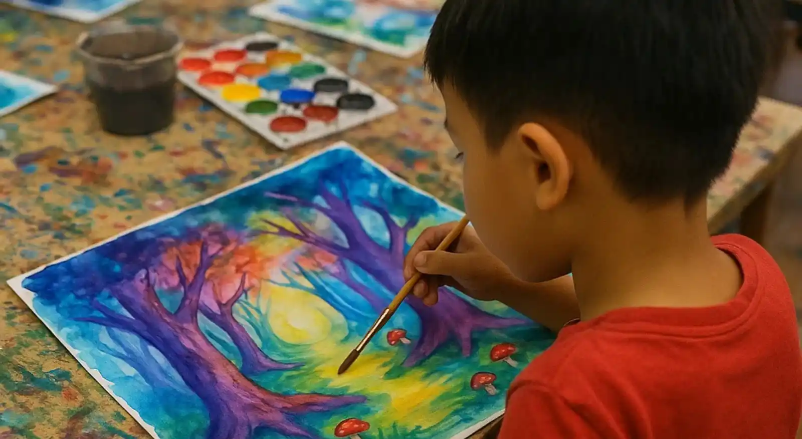 Exploring Different Art Styles in Kids Classes