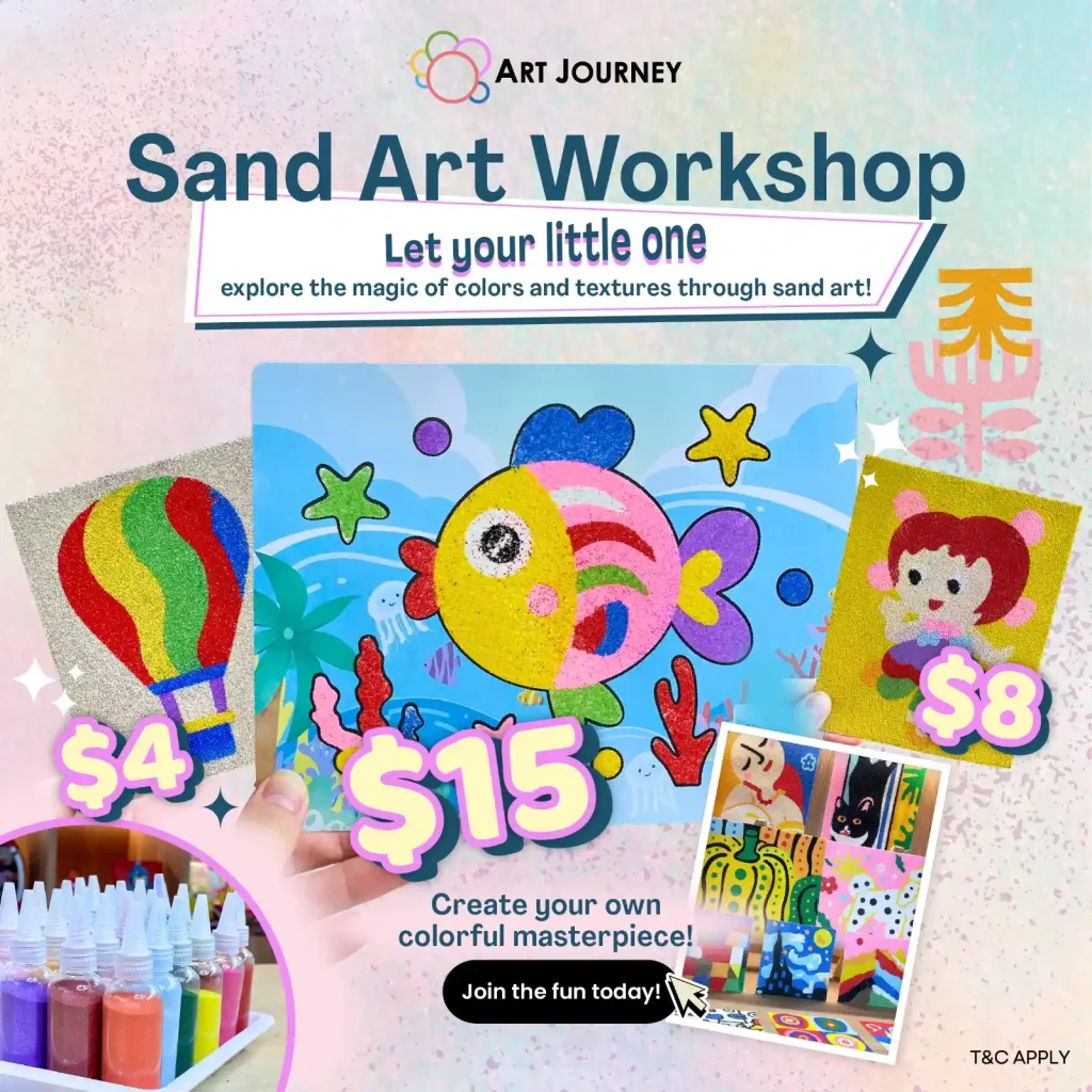Sand art workshop