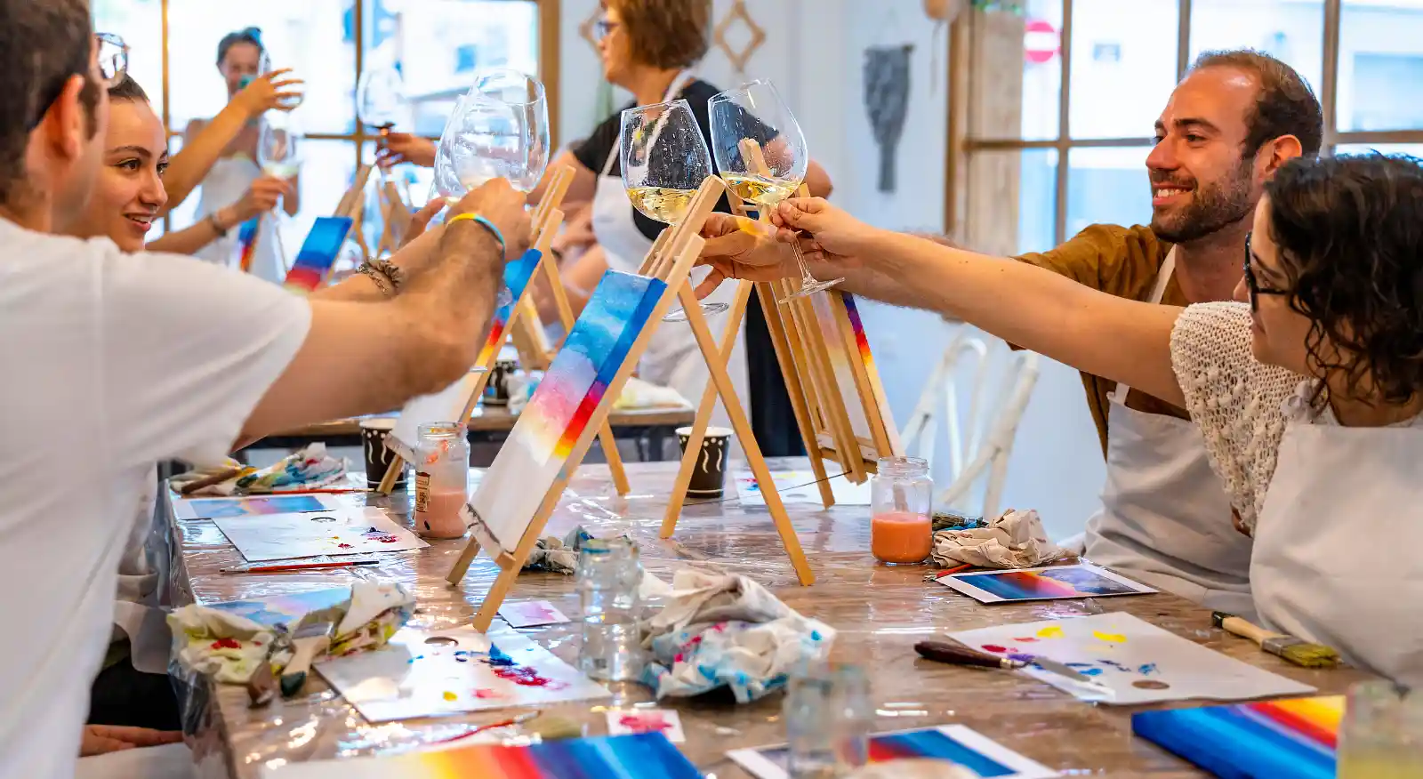 Paint, Sip & Connect Romantic Art Sessions in Singapore
