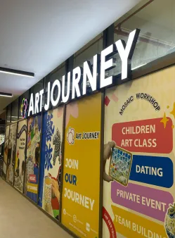 Couple bonding through art and creativity in Singapore
