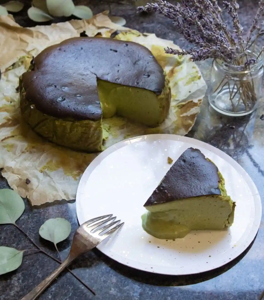 Matcha-Basque-Burnt-Cheese-cake-1