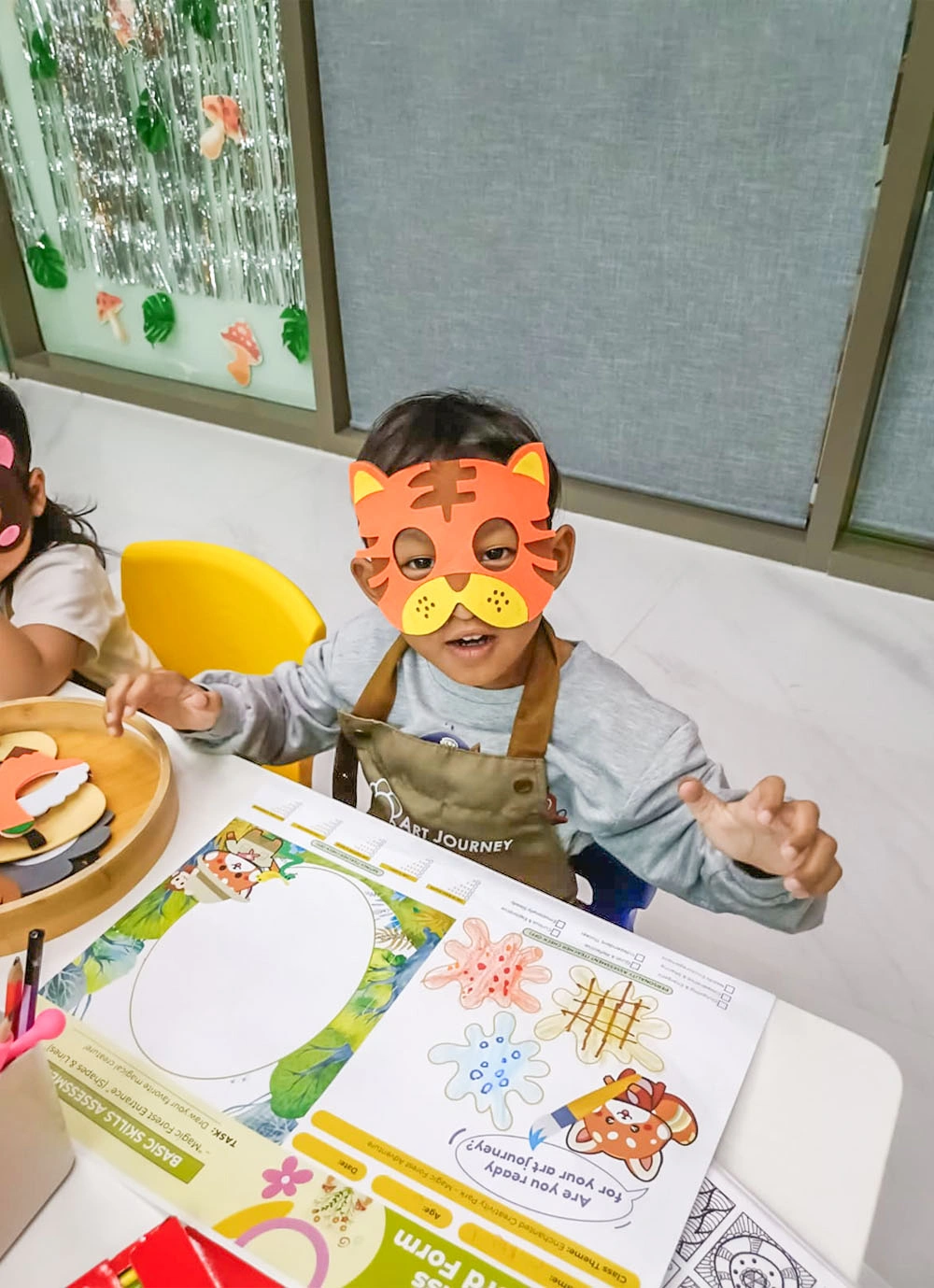 Children exploring creativity at Kids Creative Art Workshop