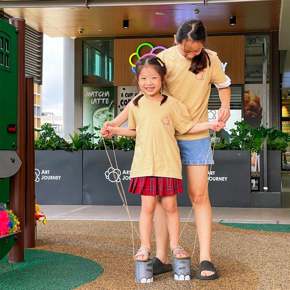 Spring Ladybug Parade themed art activity for children in Singapore