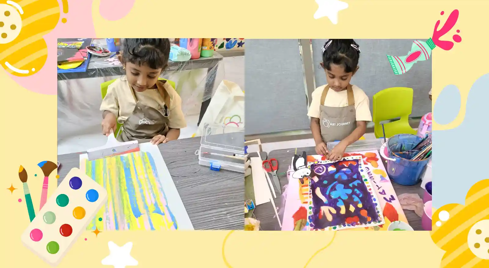 From Scribbles to Masterpieces How Kids Grow Through Art