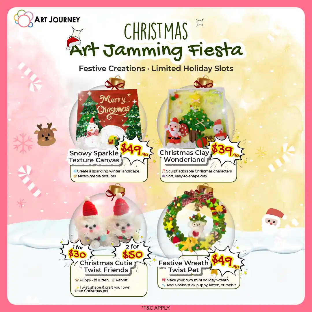 Christmas Art Jamming Fiesta book now