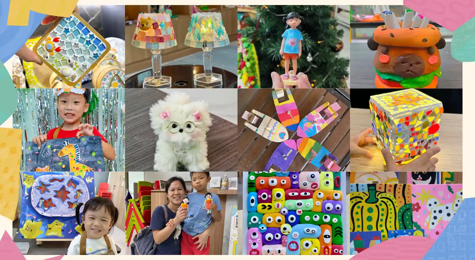 12 Art Workshop Projects Kids Can Bring Home Proudly