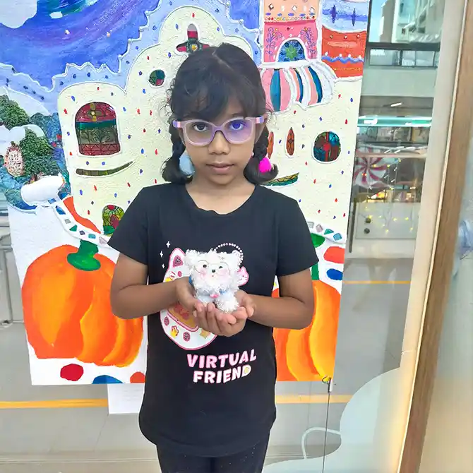 Twist stick cat art activity in sg