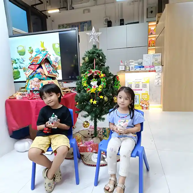 Twist stick cat workshop for kids