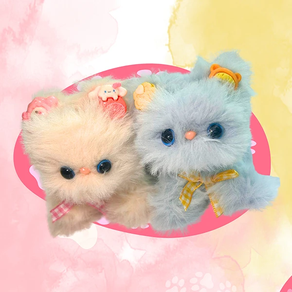 Finished twist stick pet crafts created during Art Journey workshop