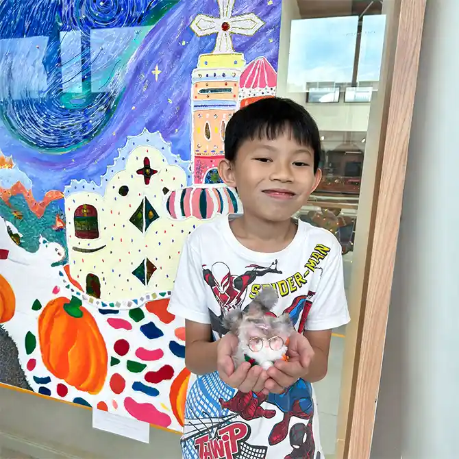 twist & turn kitty workshop for school kids