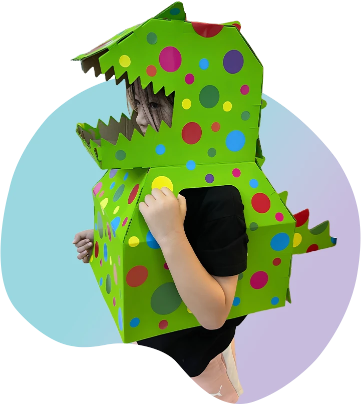 Cardboard Craft for kids in Singapore