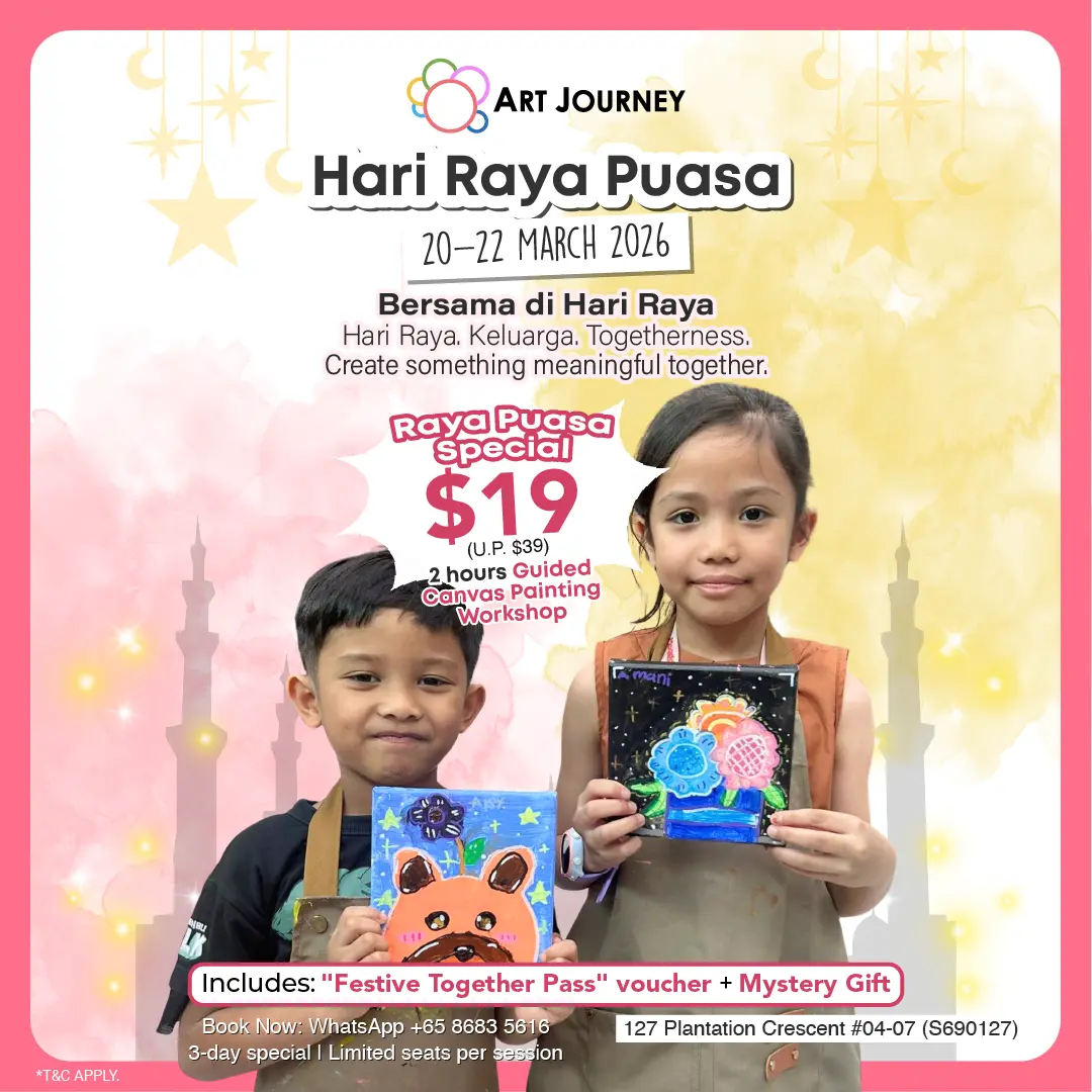 Special Hari Raya Puasa Kids Art Workshop in SG