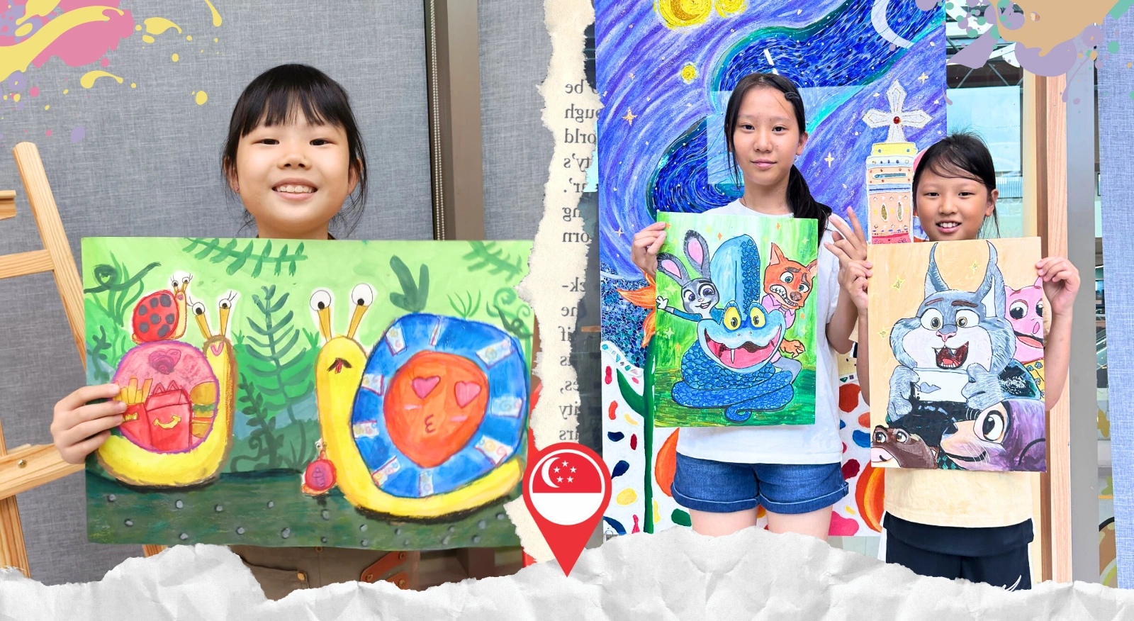 creative art workshops Singapore