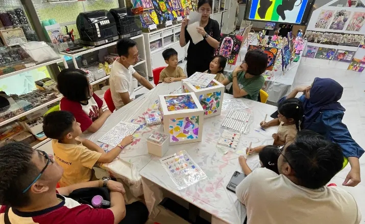 Cover of Art Journey Singapore parent guide for preschoolers