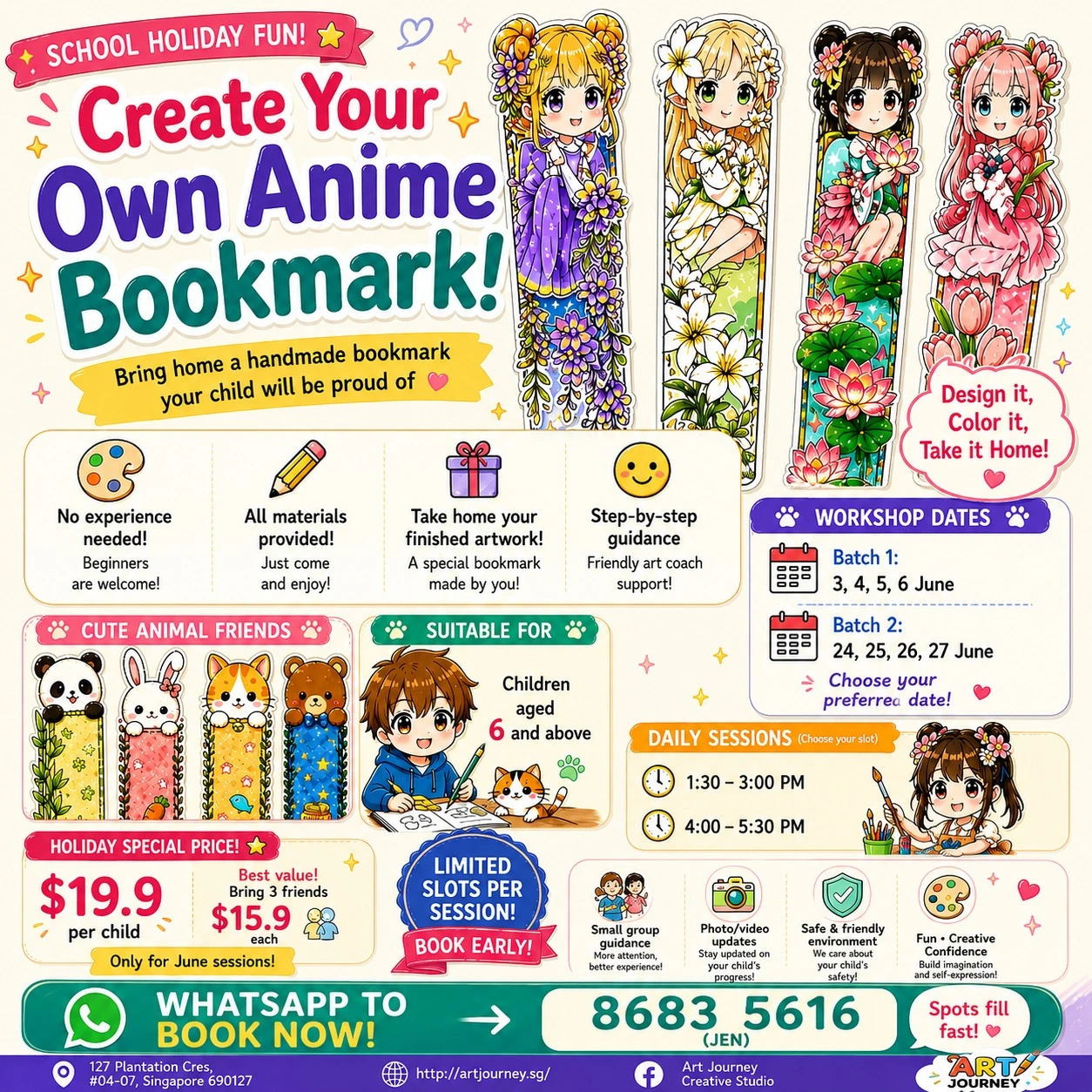anime workshop singapore art journey