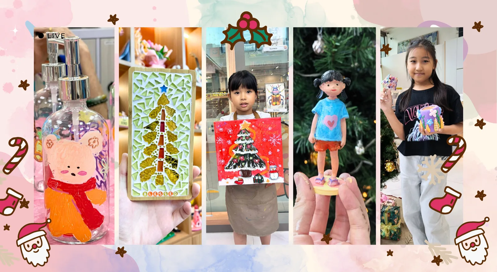Christmas gift workshop ideas for kids