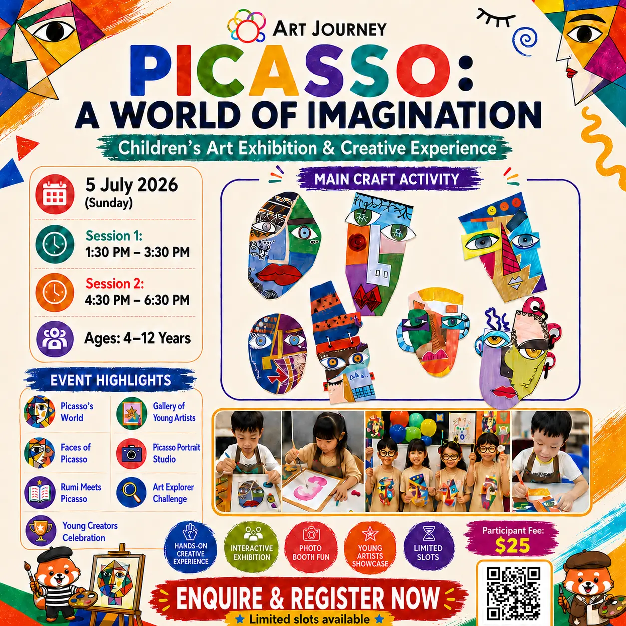 kids art exhibition singapore