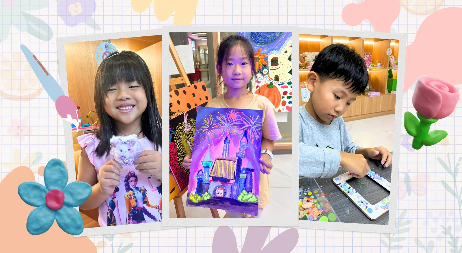 Which art format suits your child's personality