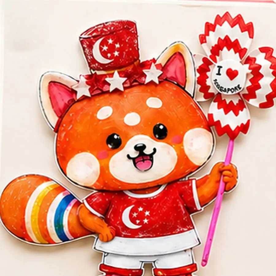 Rumi's National Day Spin and Shine artwork