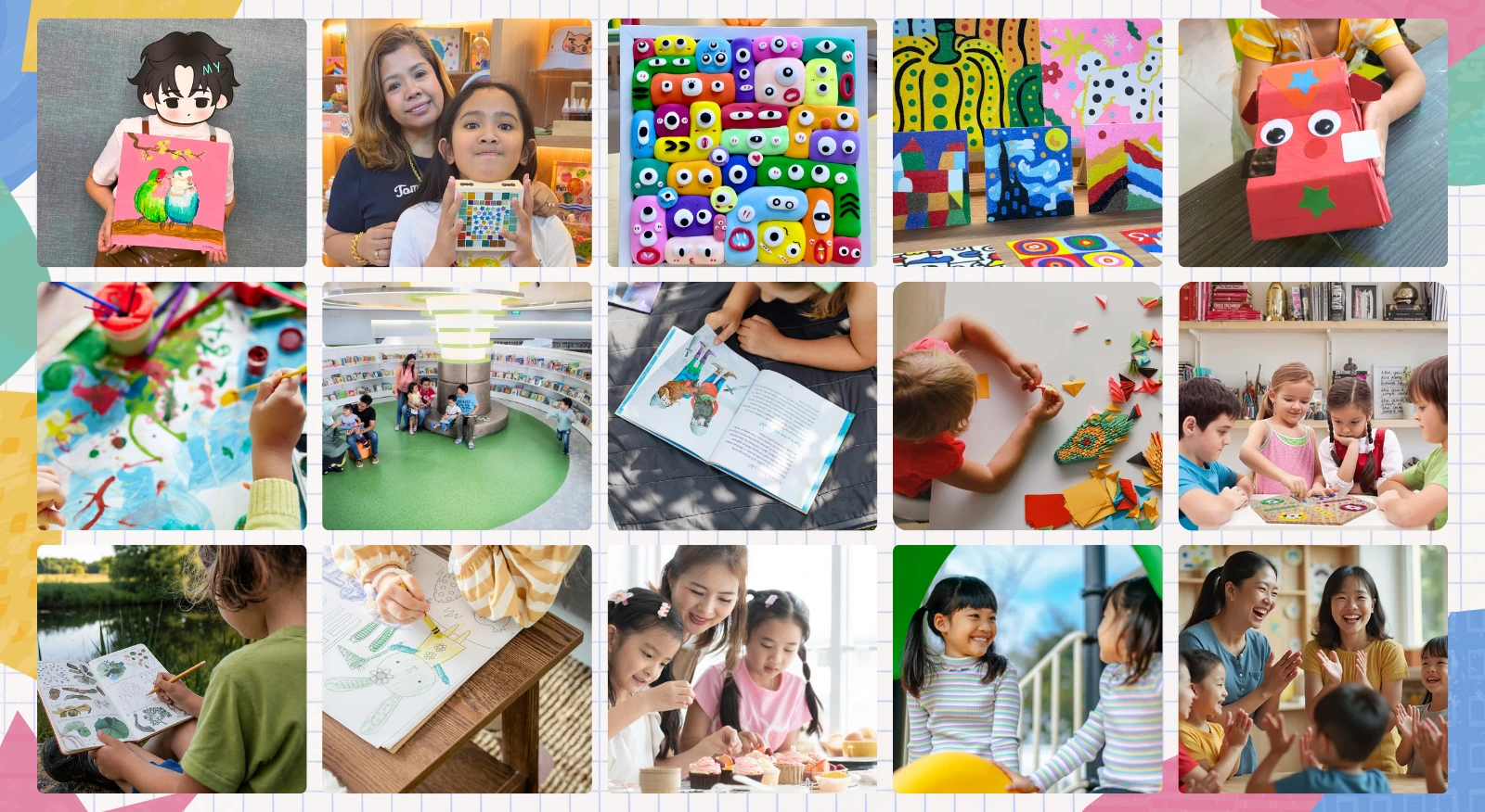 15 screen free creative activities