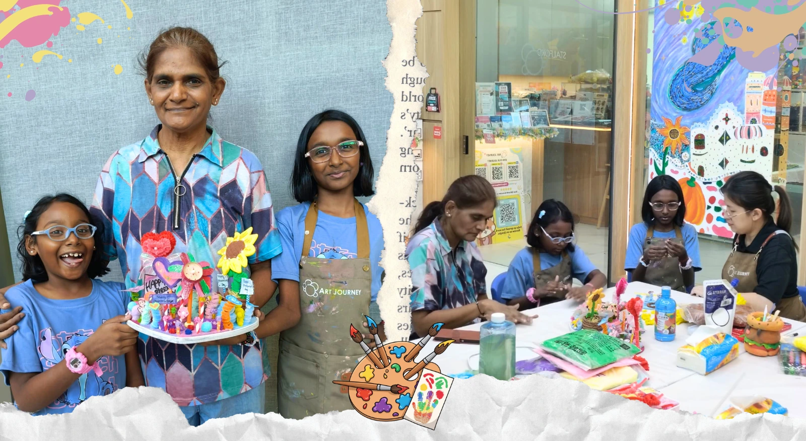Grandparents grandkids creative activities