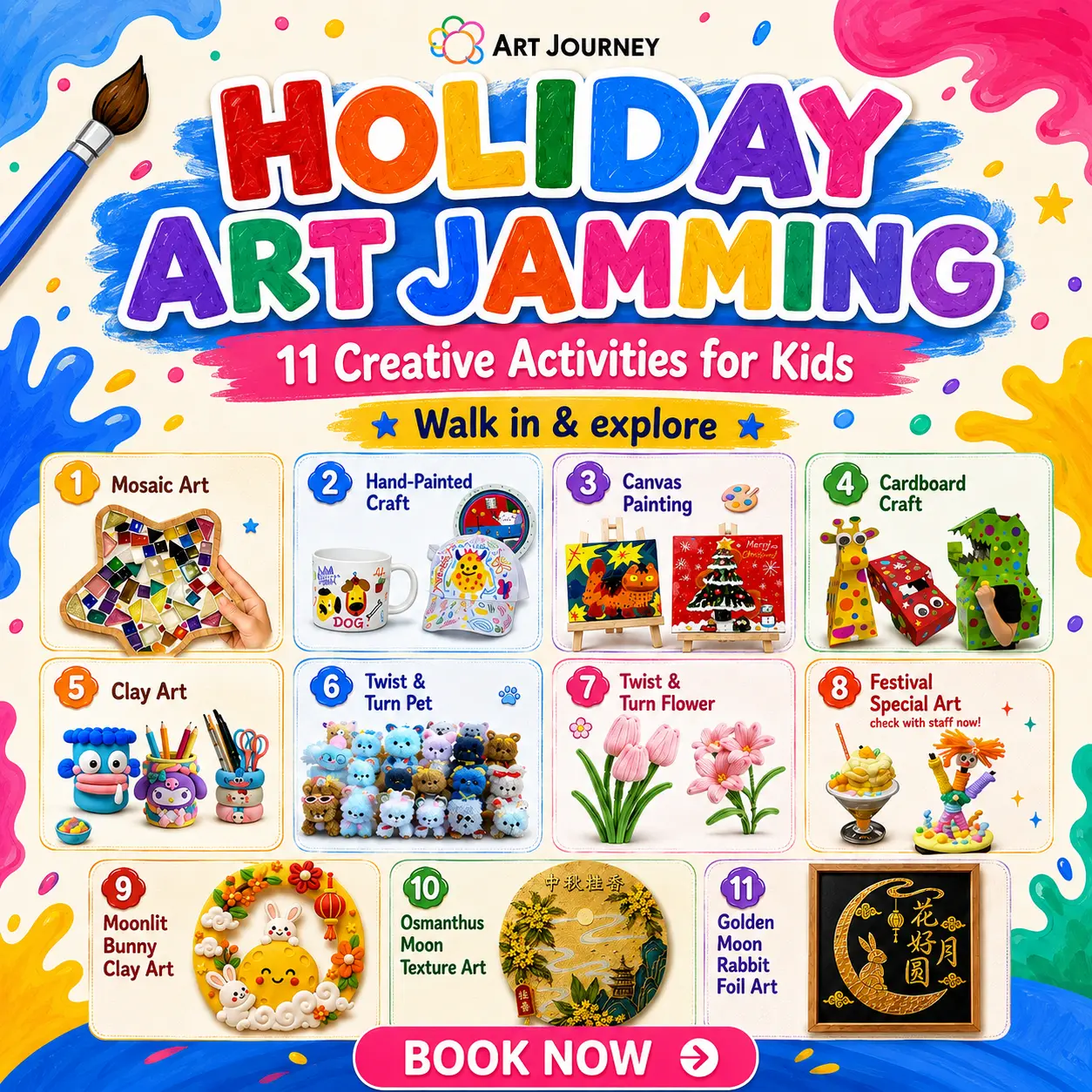 september holiday art jamming