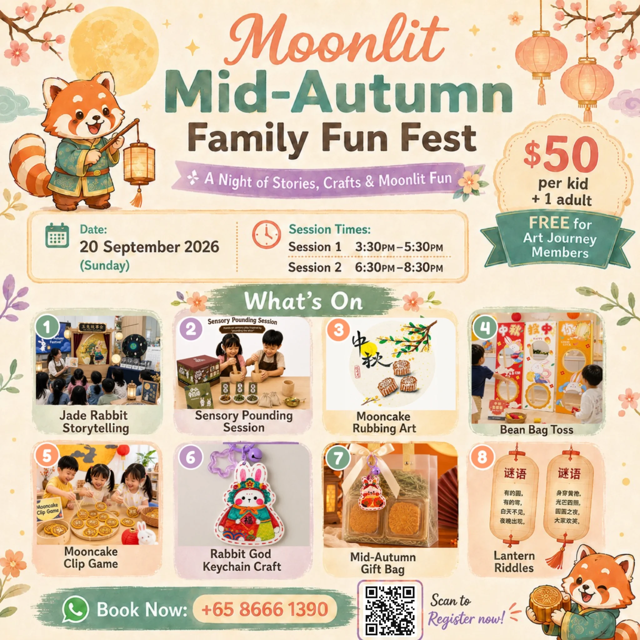 Moonlit Mid-Autumn Family Fun Fest at Art Journey Singapore