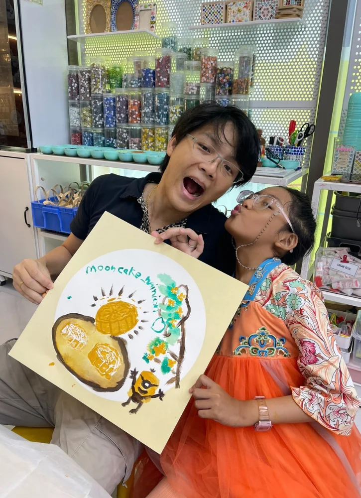 mooncake-painting-workshop-singapore-parent-child-artwork