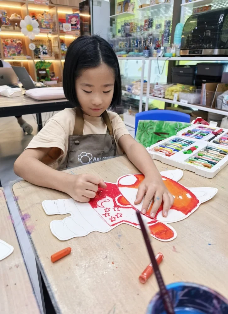 ndp-art-workshop-singapore-girl-oil-pastel-drawing