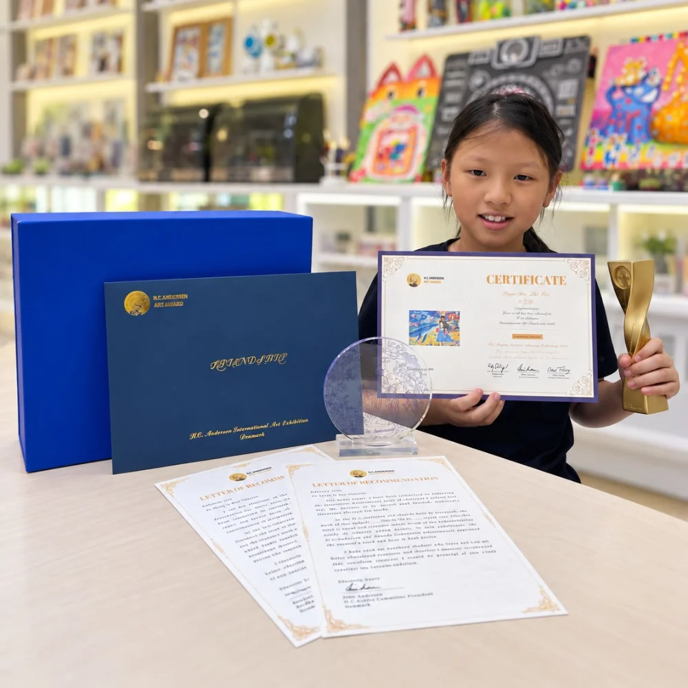 hc-andersen-art-award-trophy-letter-of-recommendation