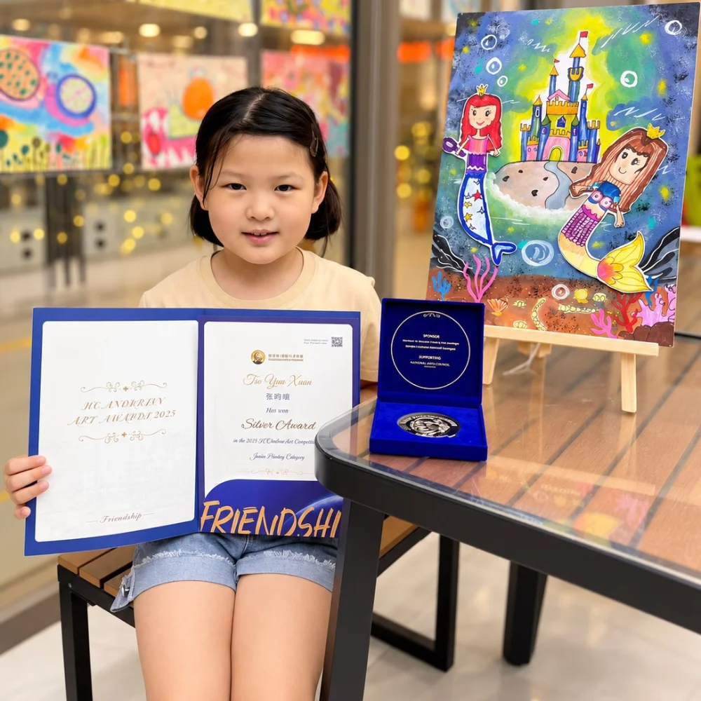 hc-andersen-silver-award-mermaid-castle-painting-kids