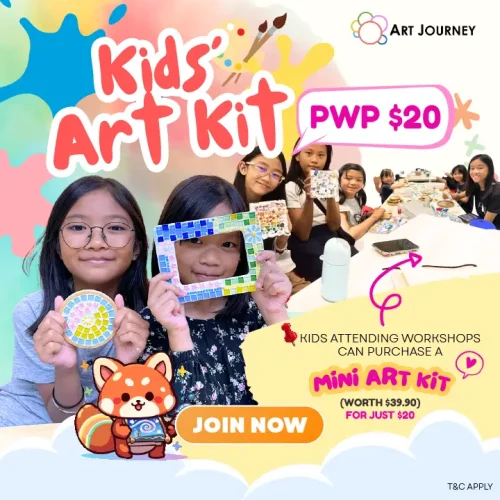 Exclusive Mini Art Kit at $20 at art journey